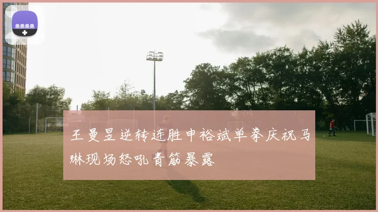王曼昱逆转连胜申裕斌单拳庆祝马琳现场怒吼青筋暴露